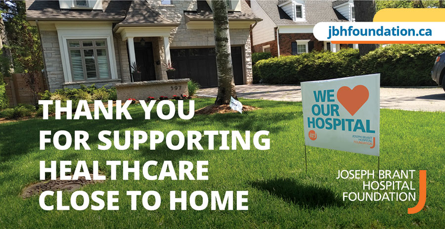 Thank you for supporting healthcare close to home.